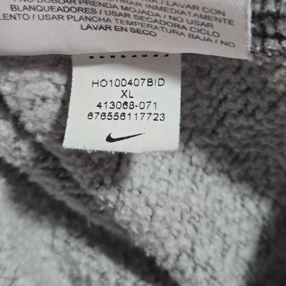 Nike Mens Retro Athletic Just Do It Hoodie Full Zip Sweat Jacket Size XL